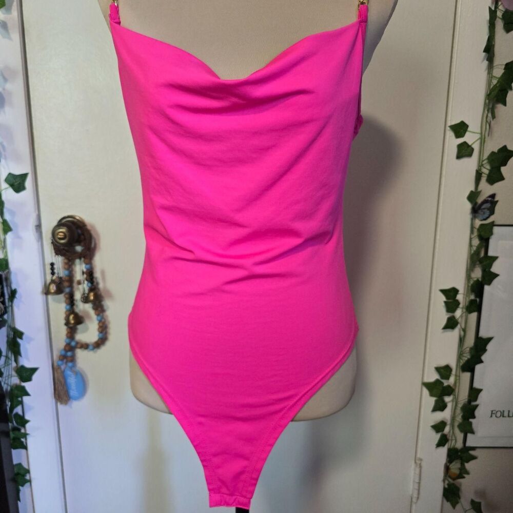 Shein Women's Pink Bodysuit